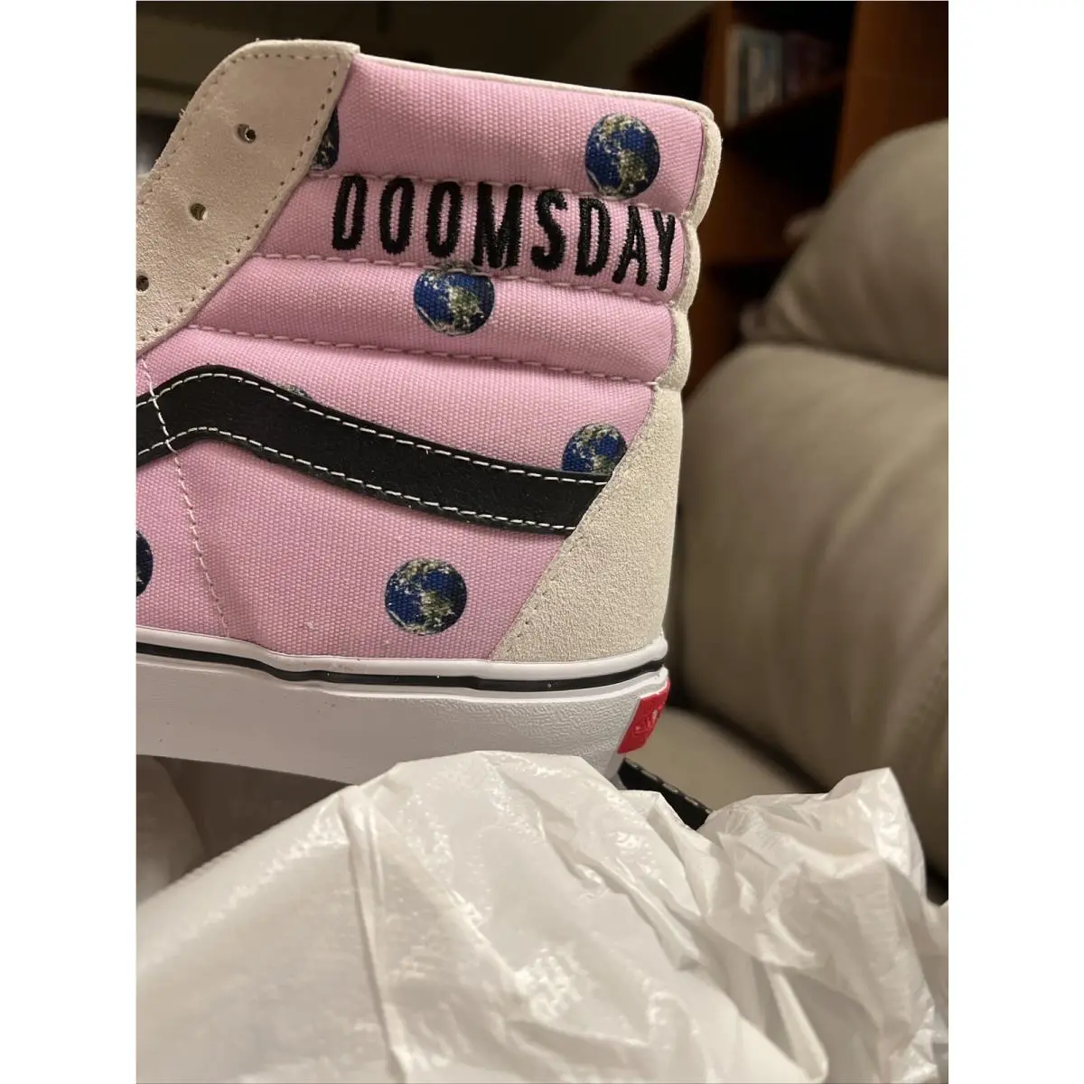 Cali Thornhill Dewitt Sk-8 Hi Mens Size 11 Vault LX Doomsday Foreplay by Vans