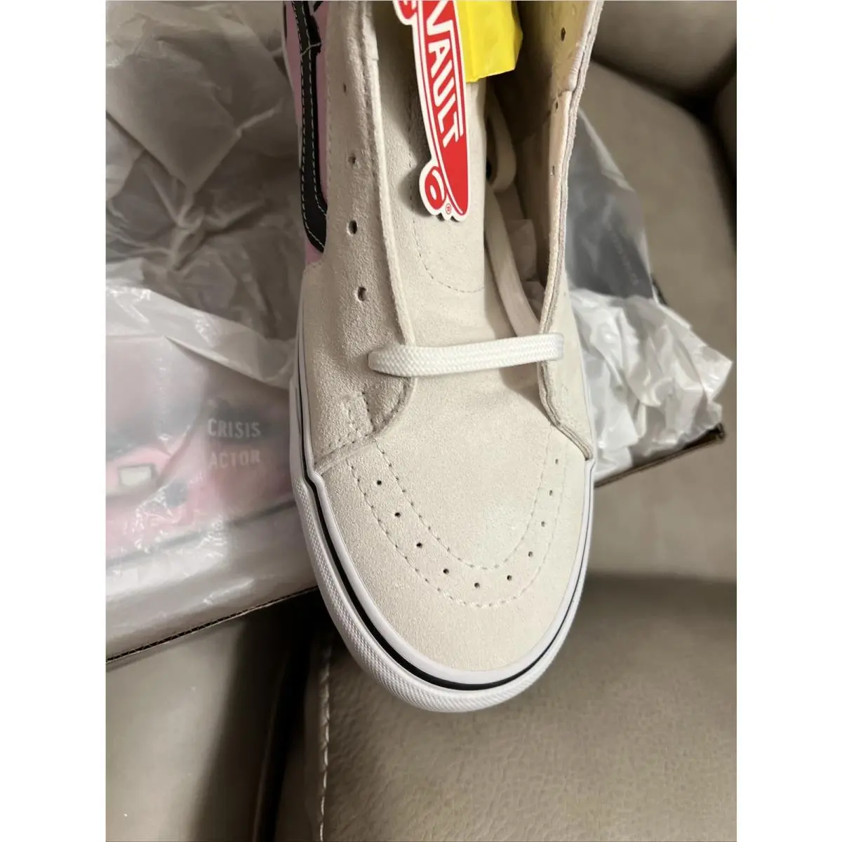 Vans shoes - Vans Sk8 Hi - SK8HI - Pink/Doomsday Foreplay 2