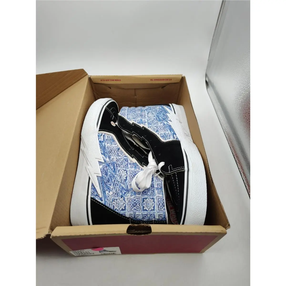 Vans shoes - VN0A5JIVBLK - SK8HI - Blue (UPC: 196244880598) 11