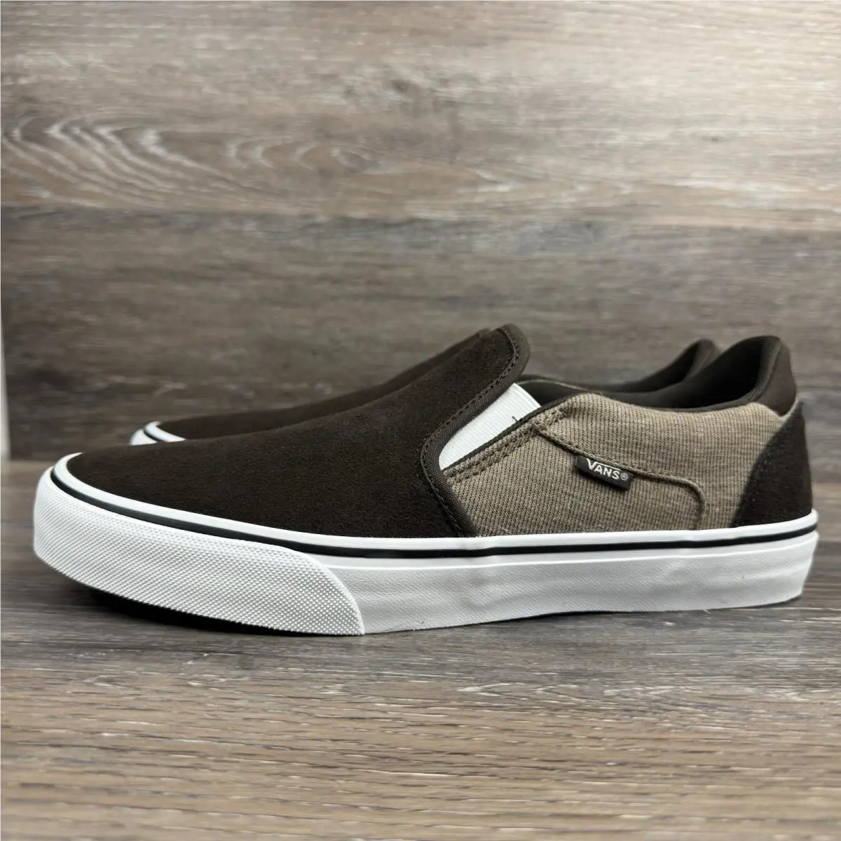 Vans shoes - VANS Asher - Asher - VN000CSYCNN - Brown 4