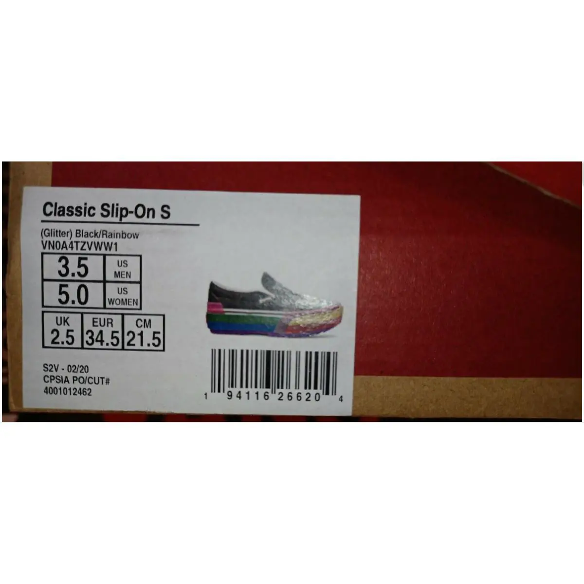 Vans shoes - Vans Stacked - Stacked - VN0A4TZVWW1 - Rainbow 2