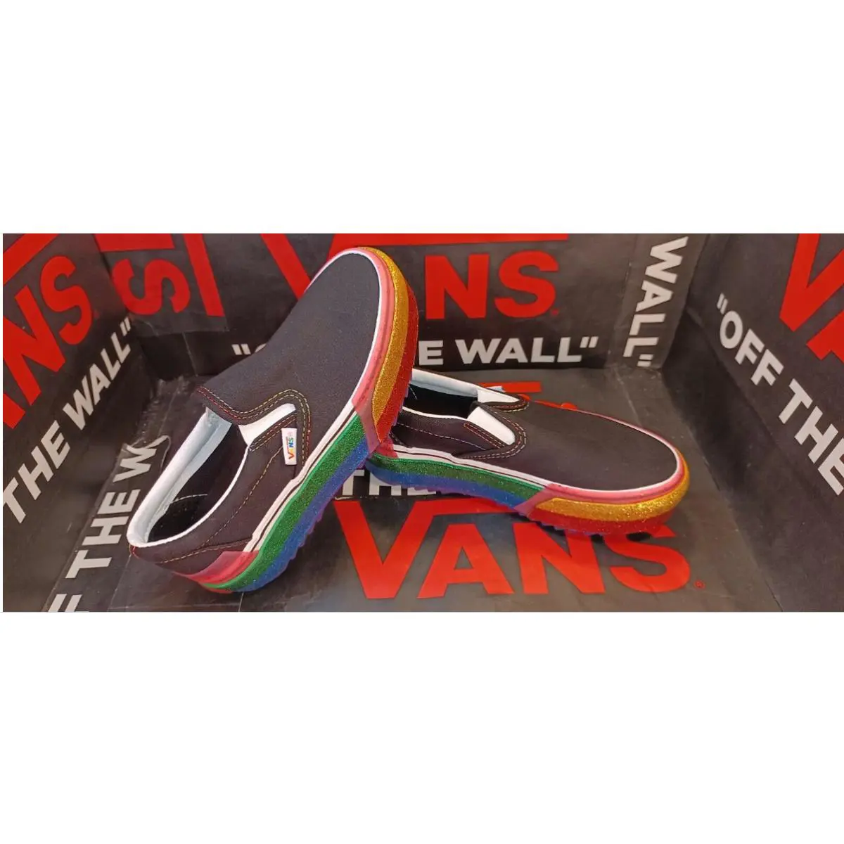 Vans shoes - Vans Stacked - Stacked - VN0A4TZVWW1 - Rainbow 7