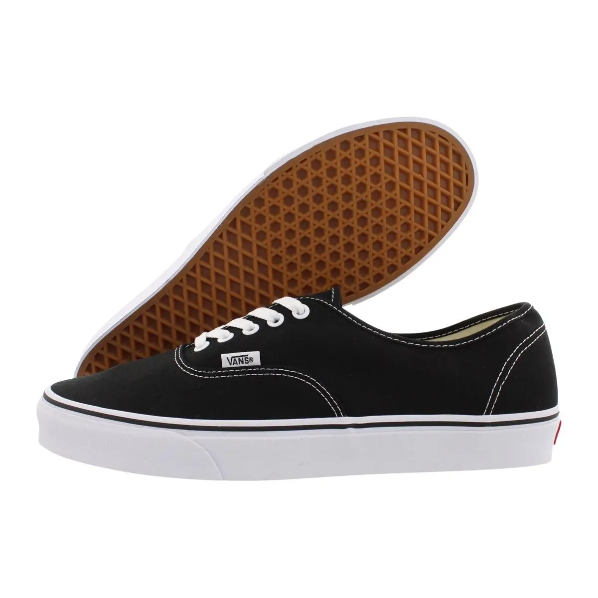 Authentic Athletic Men`s Shoes Size 6.5 Color: Black/white by Vans