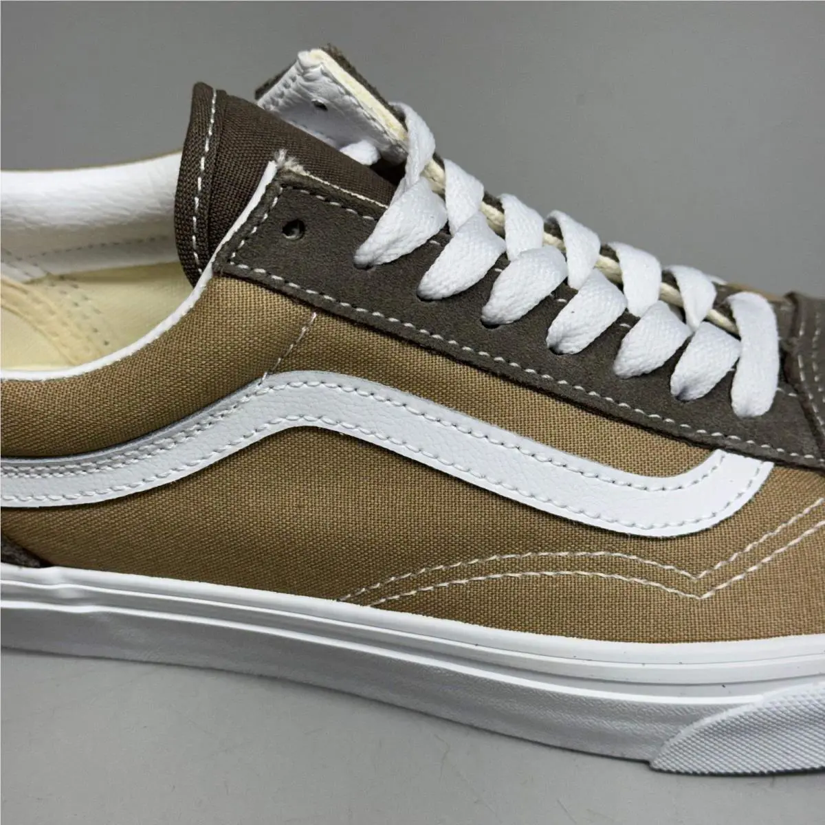 Vans shoes - VN000CT8BRO - VN000CT8BRO - Canvas/Suede Block Brown (UPC: 197065556266) 3