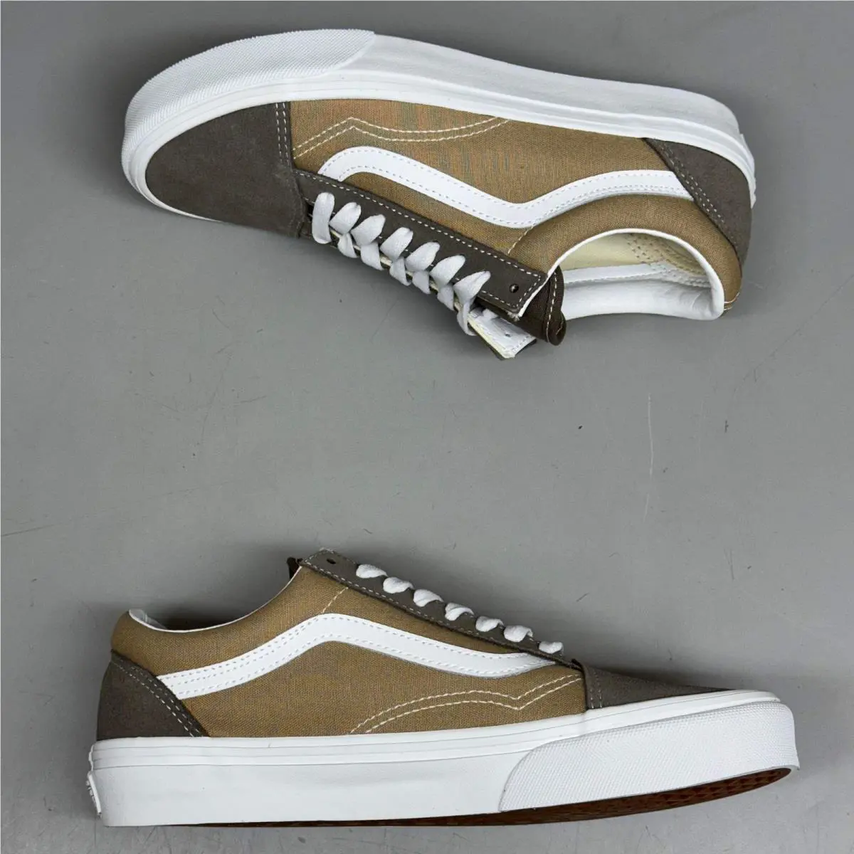 Vans shoes - VN000CT8BRO - VN000CT8BRO - Canvas/Suede Block Brown (UPC: 197065556266) 5