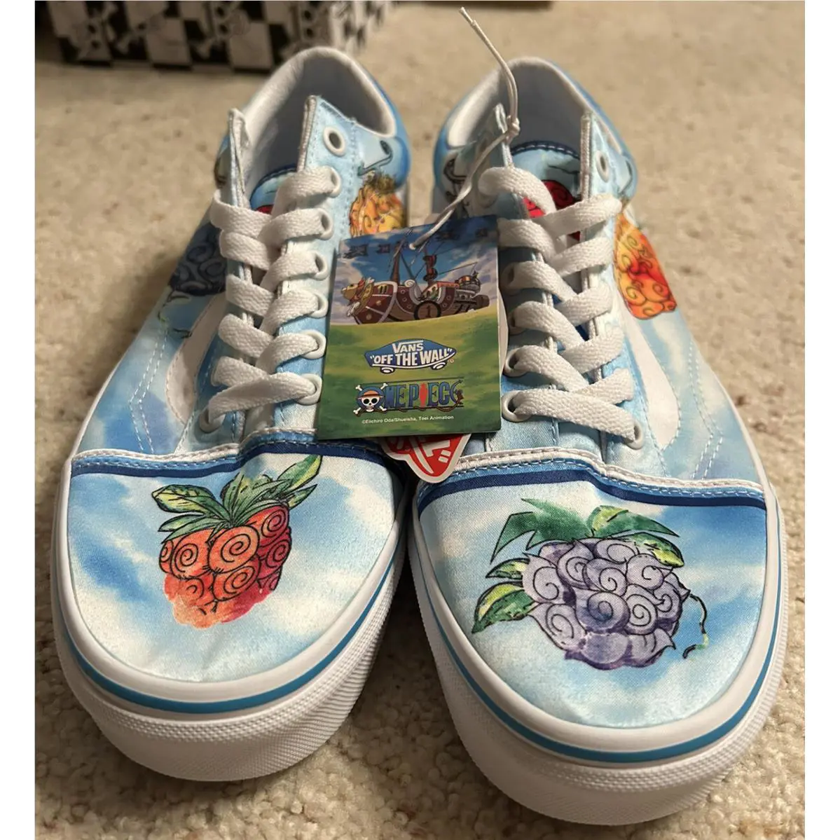 Vans shoes - Vans X One Piece Old Skool - VN0007NT7WM - Blue (UPC: 0196570599324) 1
