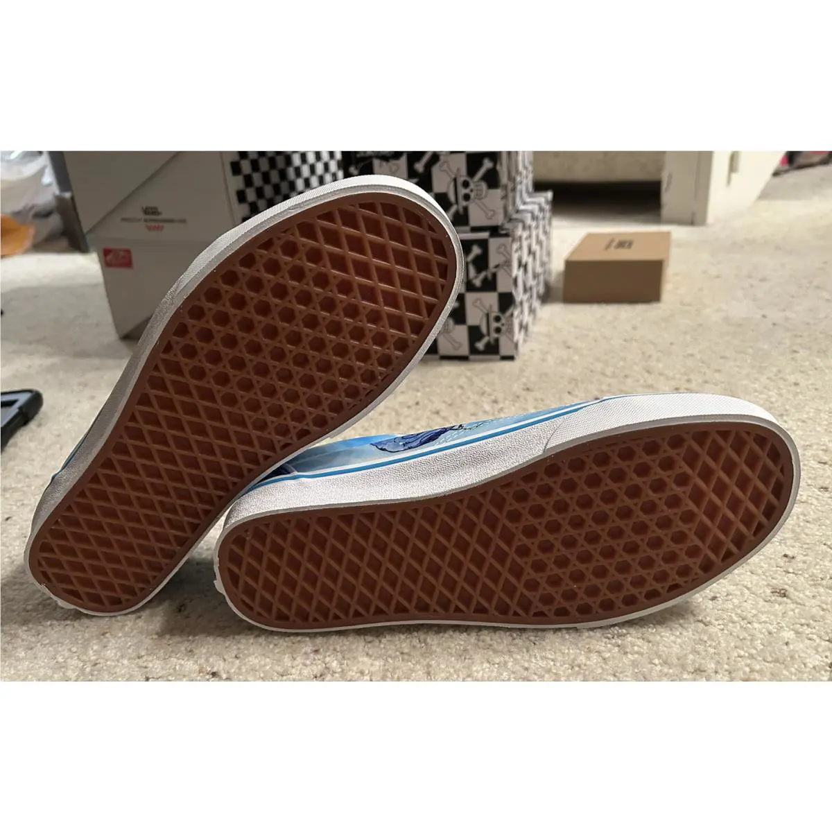 Vans shoes - Vans X One Piece Old Skool - VN0007NT7WM - Blue (UPC: 0196570599324) 3