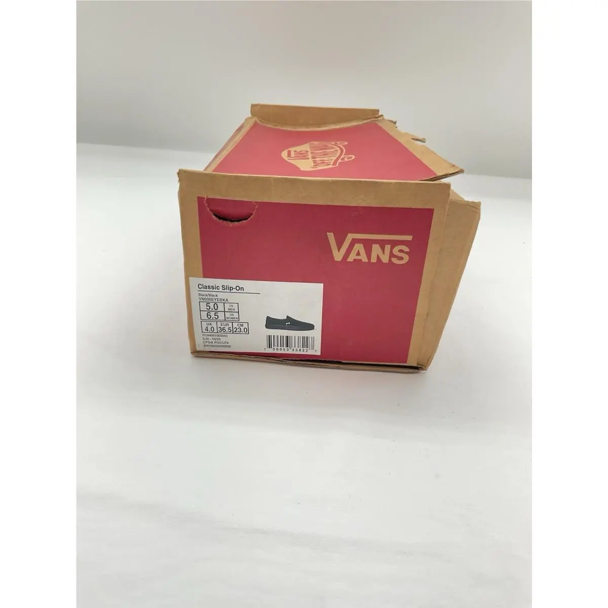 Vans shoes - VANS Classics - Classics - VN000EYEBKA - Black (UPC: 700053338227) 5
