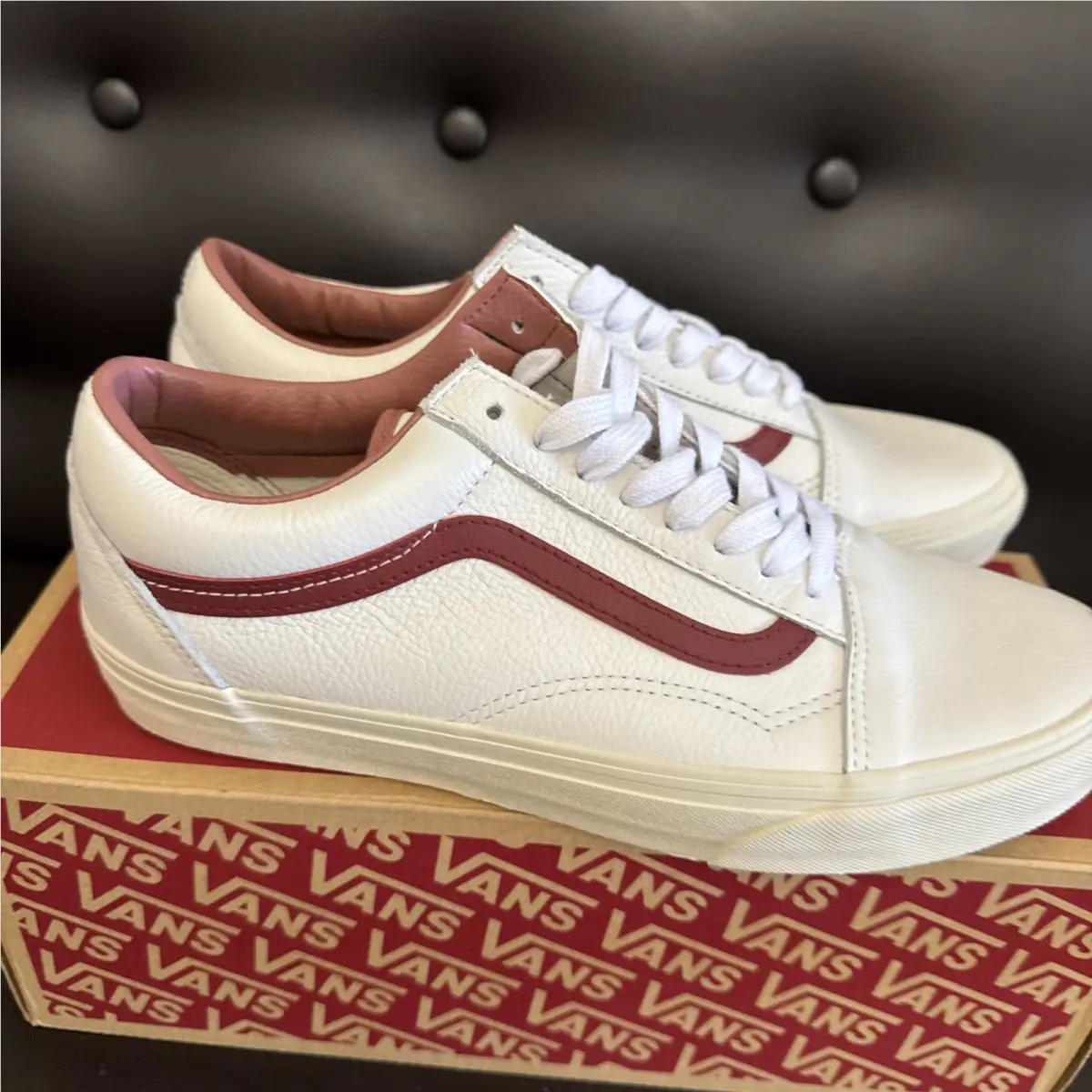 Vans shoes - VANS Old Skool - Old Skool - VN0007NT7BF - White (UPC: 0197063327332) 4
