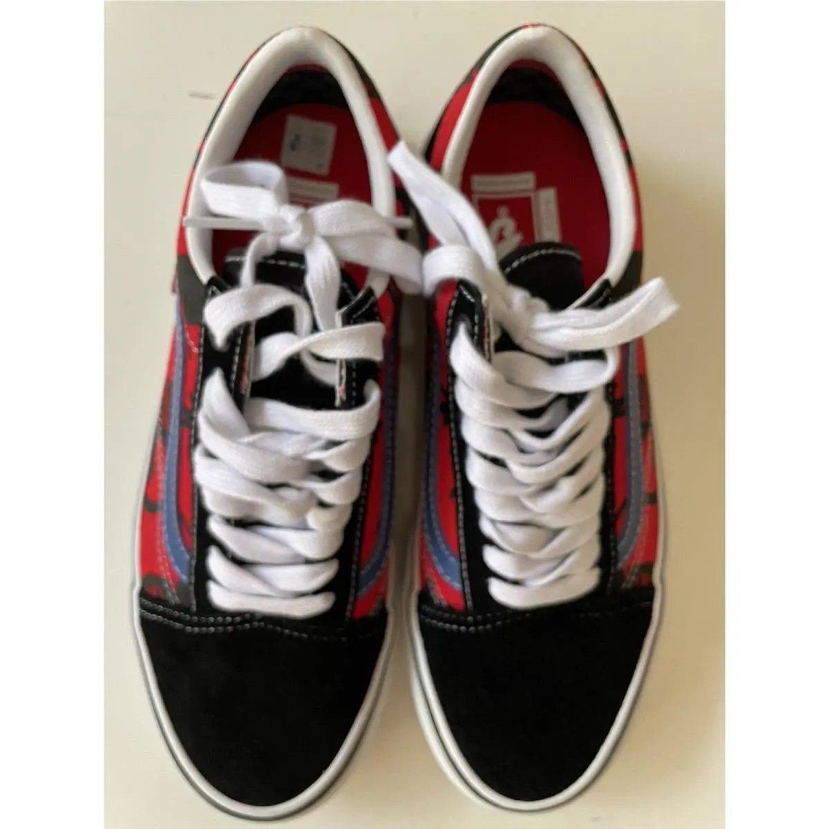Vans shoes - VANS Old Skool - Old Skool - VN0A5FCBAPC - Multicolor, Manufacturer: Black/Red (UPC: 196012200665) 3