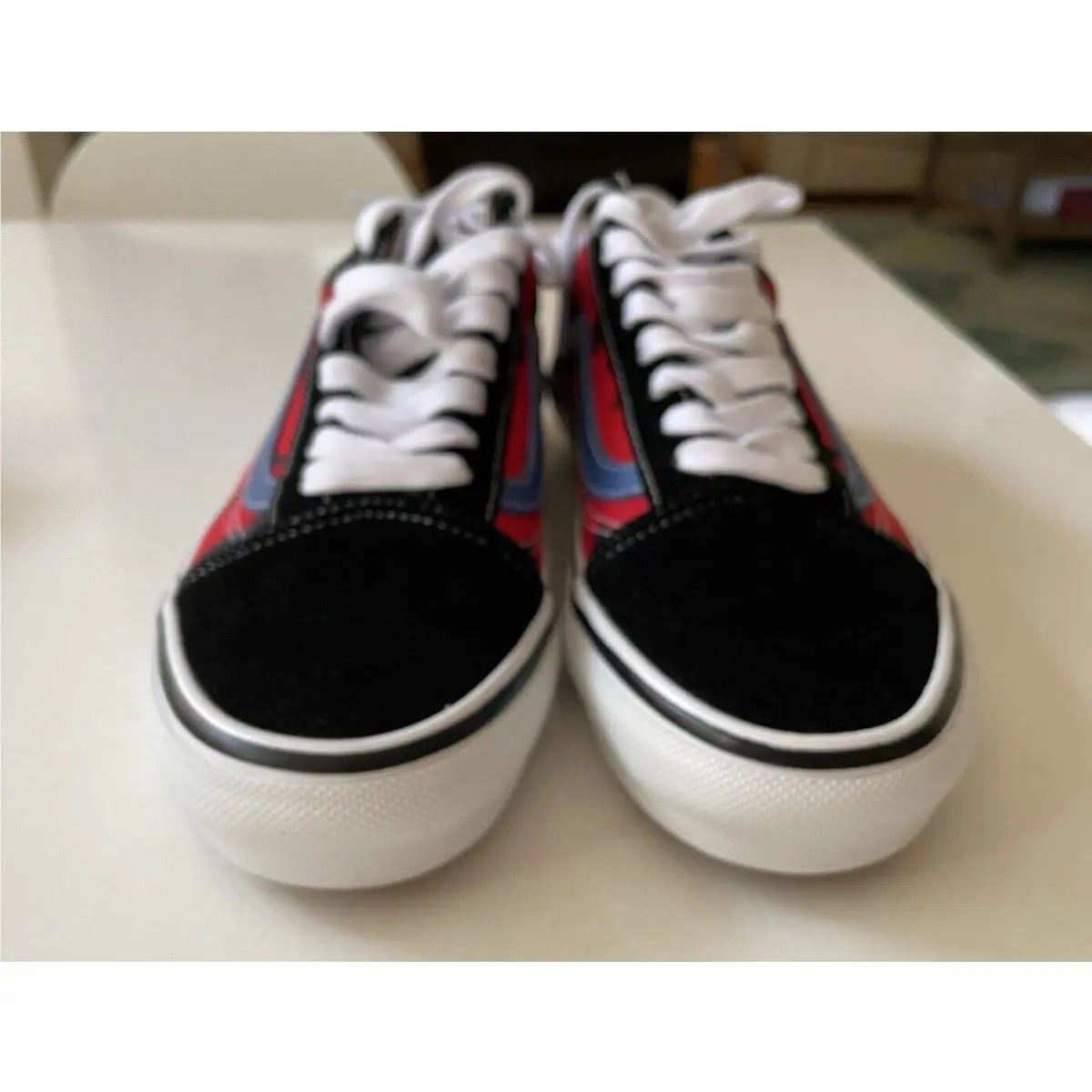 Vans shoes - VANS Old Skool - Old Skool - VN0A5FCBAPC - Multicolor, Manufacturer: Black/Red (UPC: 196012200665) 2