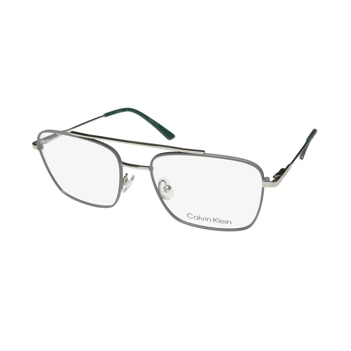 Calvin Klein CK19104 Eyewear Metal Plastic 030 Square Gray Full-rim