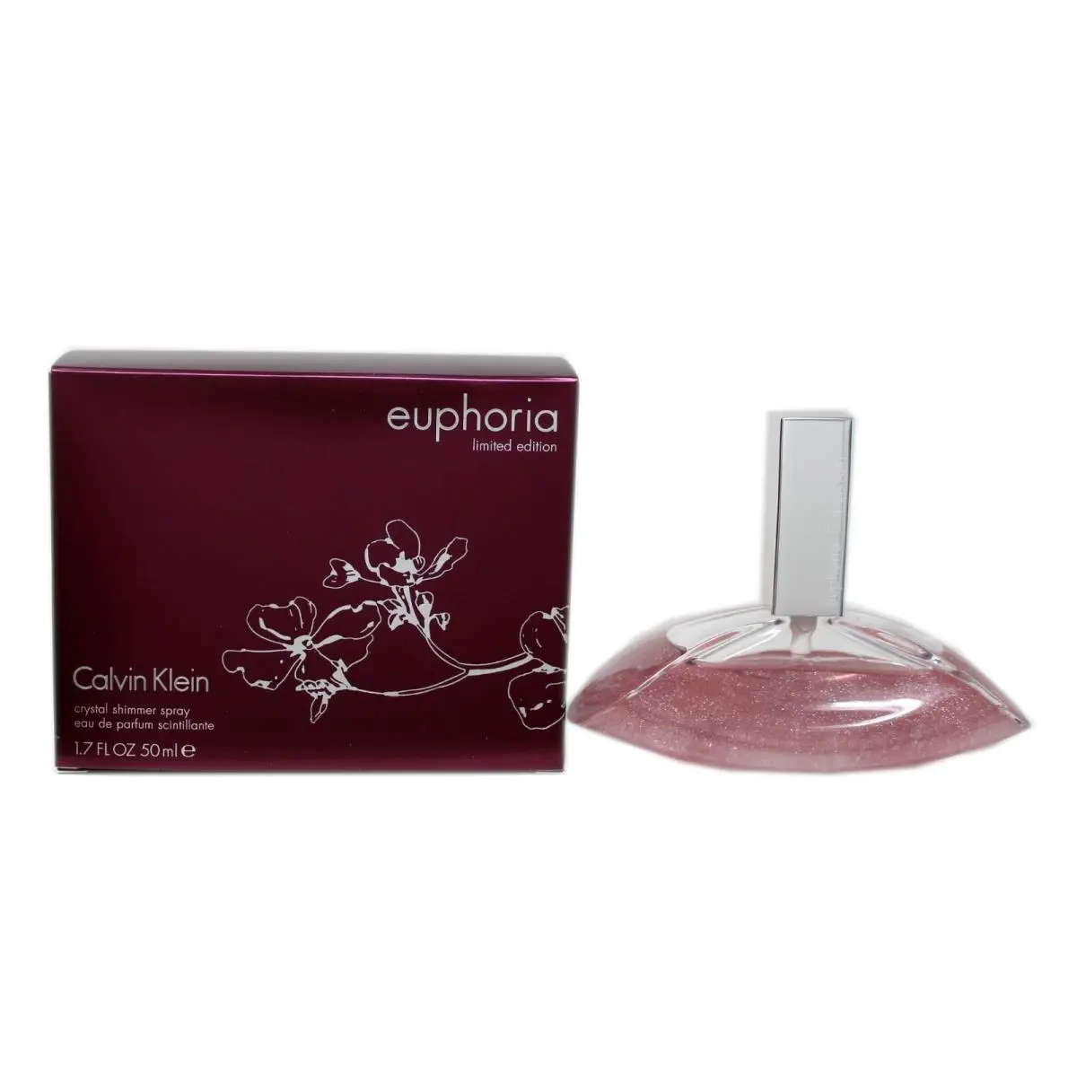 Calvin Klein Euphoria Limited Edition Crystal Shimmer Eau DE Parfum Spray 50ML