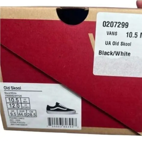 Vans shoes - VANS Old Skool - Old Skool - VN000D3HY28 - Black (UPC: 0700053803947) 3