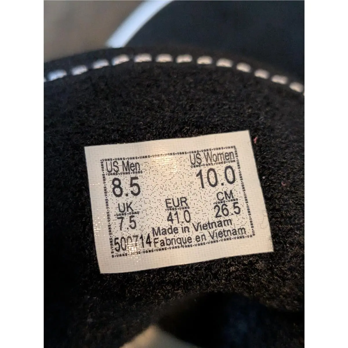 Vans shoes - VANS Old Skool - Old Skool - VN000D3HY28 - Black 1