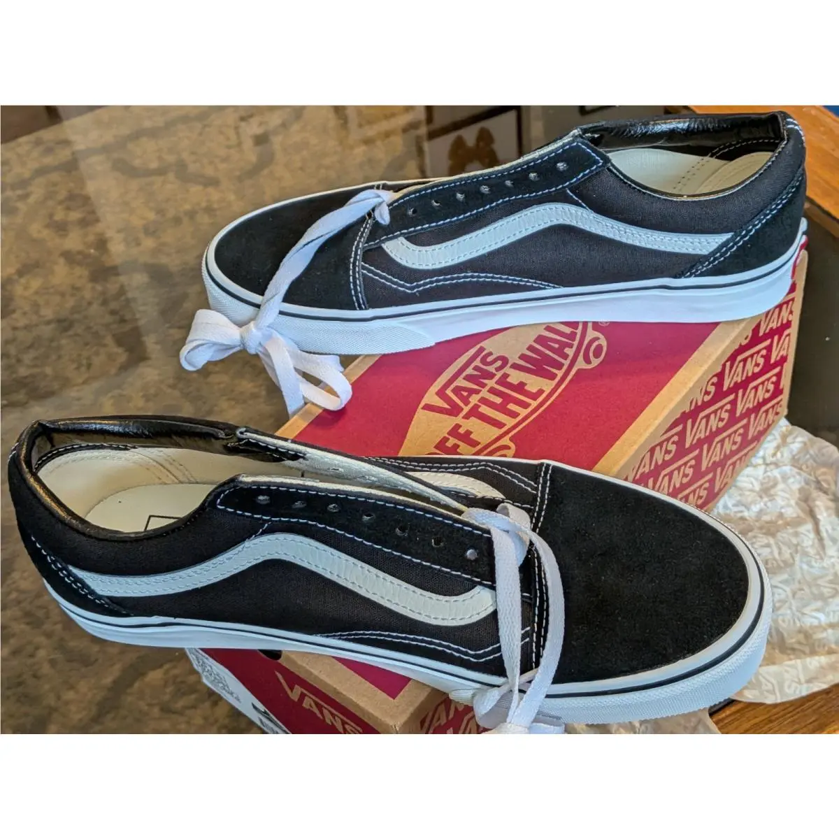 Vans shoes - VANS Old Skool - Old Skool - VN000D3HY28 - Black 4