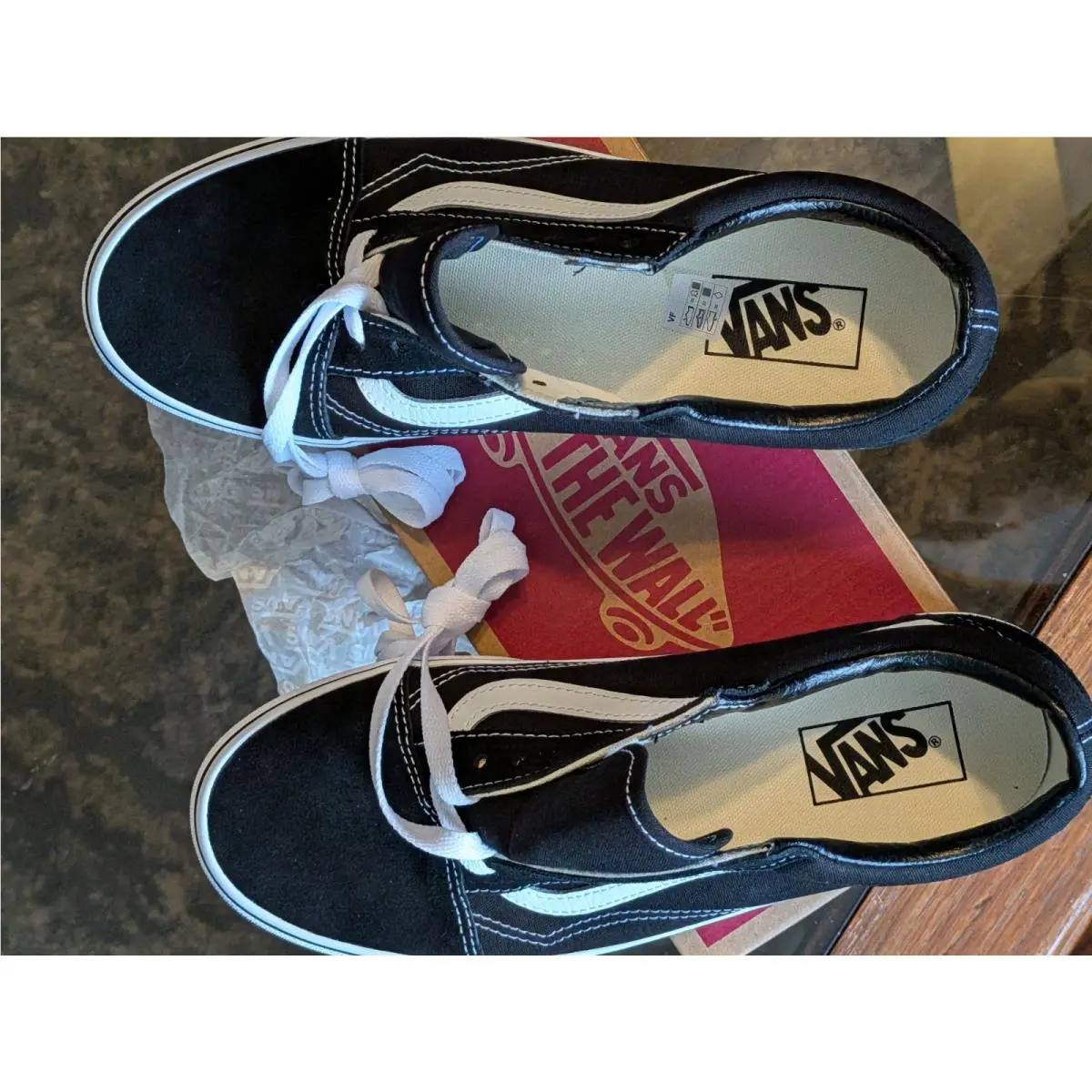 Vans shoes - VANS Old Skool - Old Skool - VN000D3HY28 - Black 5