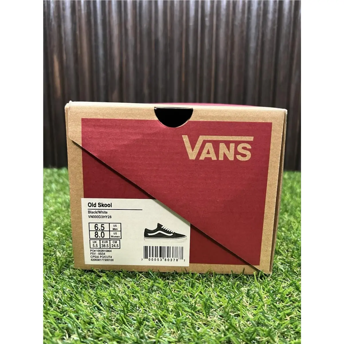 Vans shoes - VANS Old Skool - Old Skool - VN000D3HY28 - Black (UPC: 0700053803787) 6