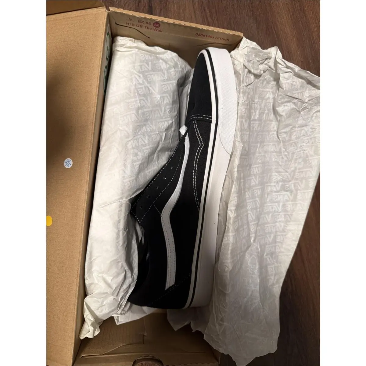 Vans Old Skool Men’s Black Canvas Skate Sneakers VN000D3HY28 Sz 13