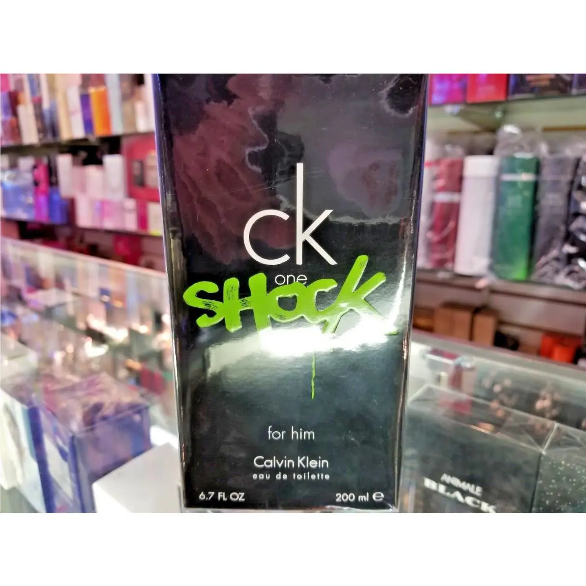 CK One Shock by Calvin Klein Edt Spray For Him 6.7 oz 200 ml