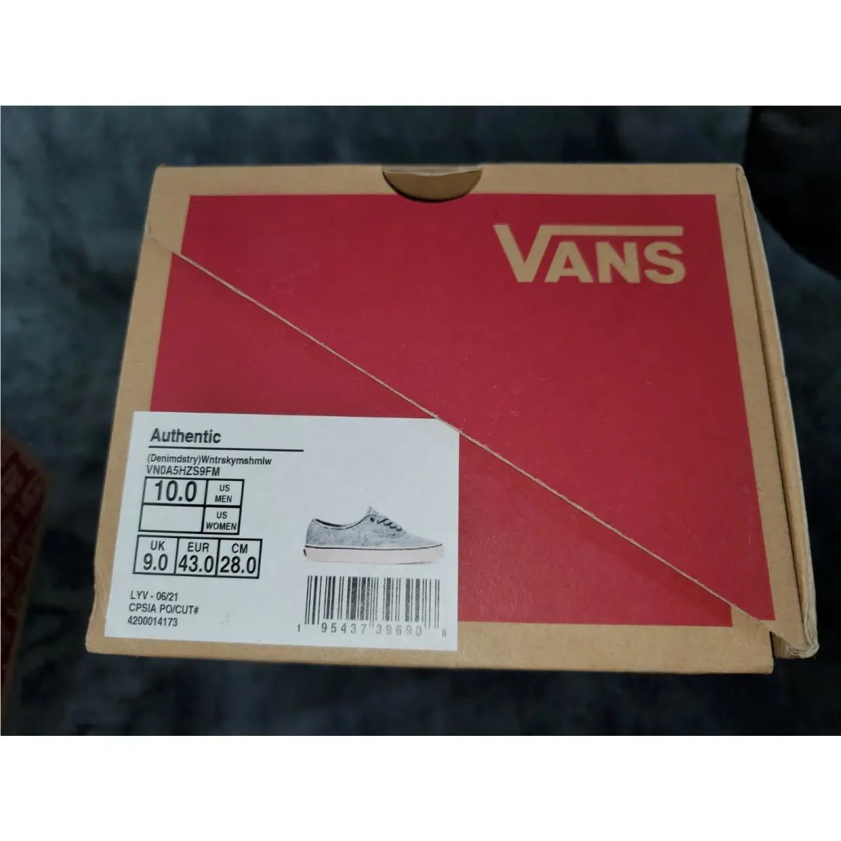 Vans shoes - VN0A5HZS9FM - VN0A5HZS9FM - Multicolor (UPC: 195437396908) 7