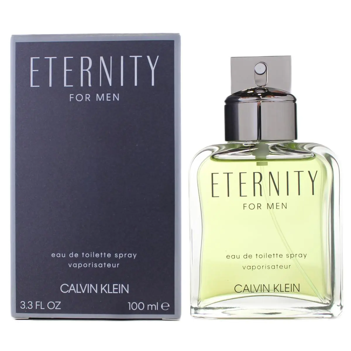 Eternity Eau De Toilette Spray 3.4 Oz / 100 Ml For Men By Calvin Kle