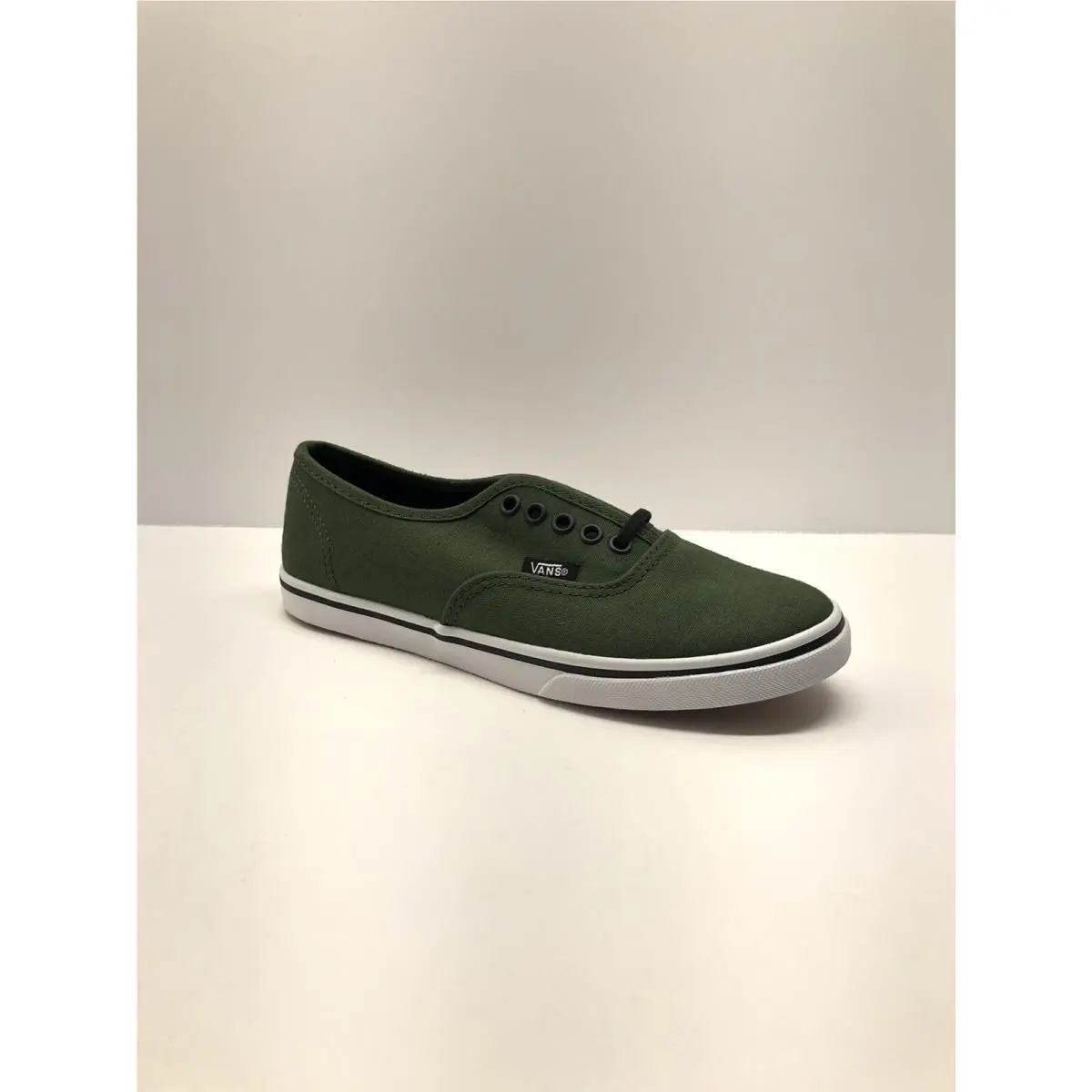 Vans Authentic Green Lace Up Sneakers Womens Size 5 Men 3.5