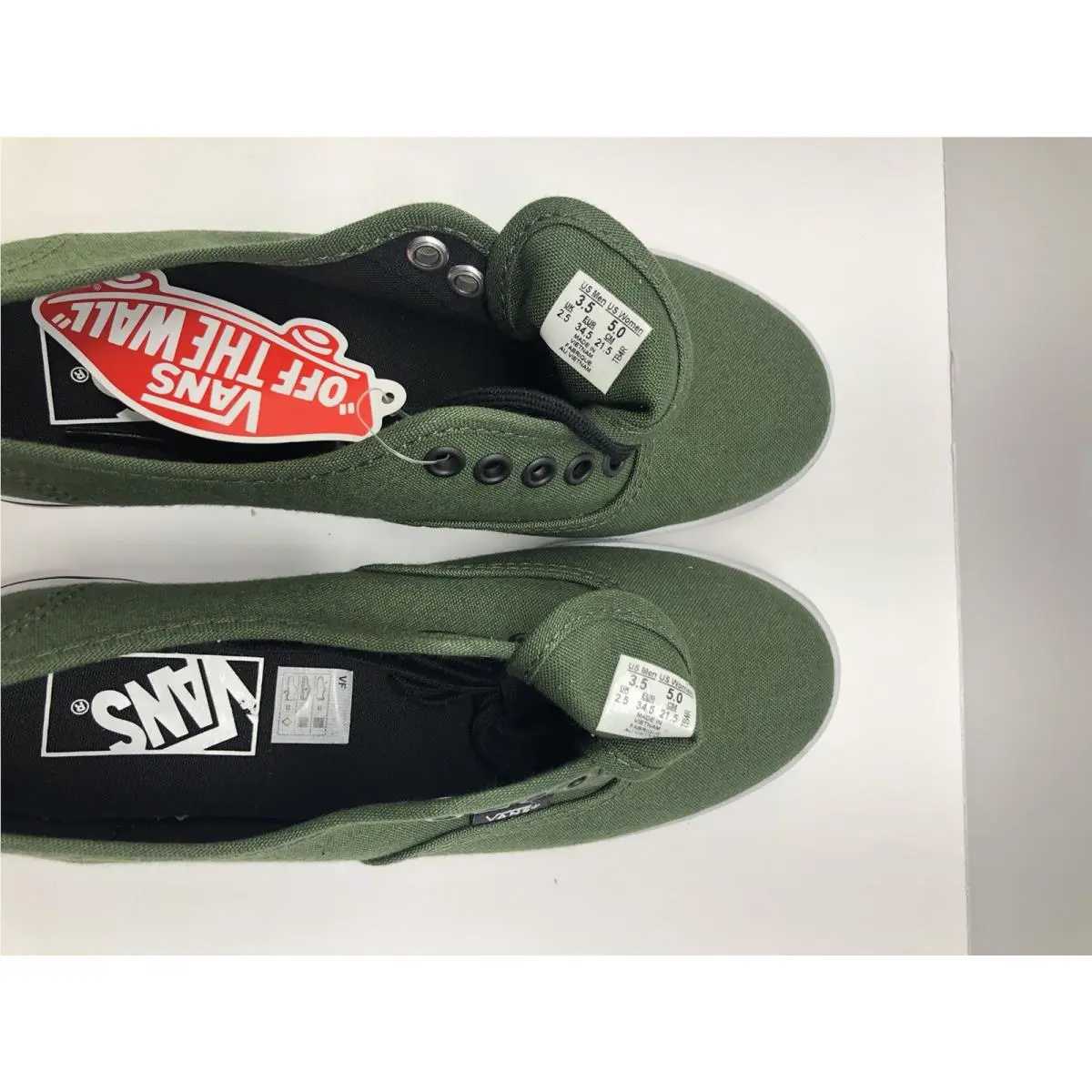 Vans shoes - VANS Authentic - Authentic - unknown - Green 1