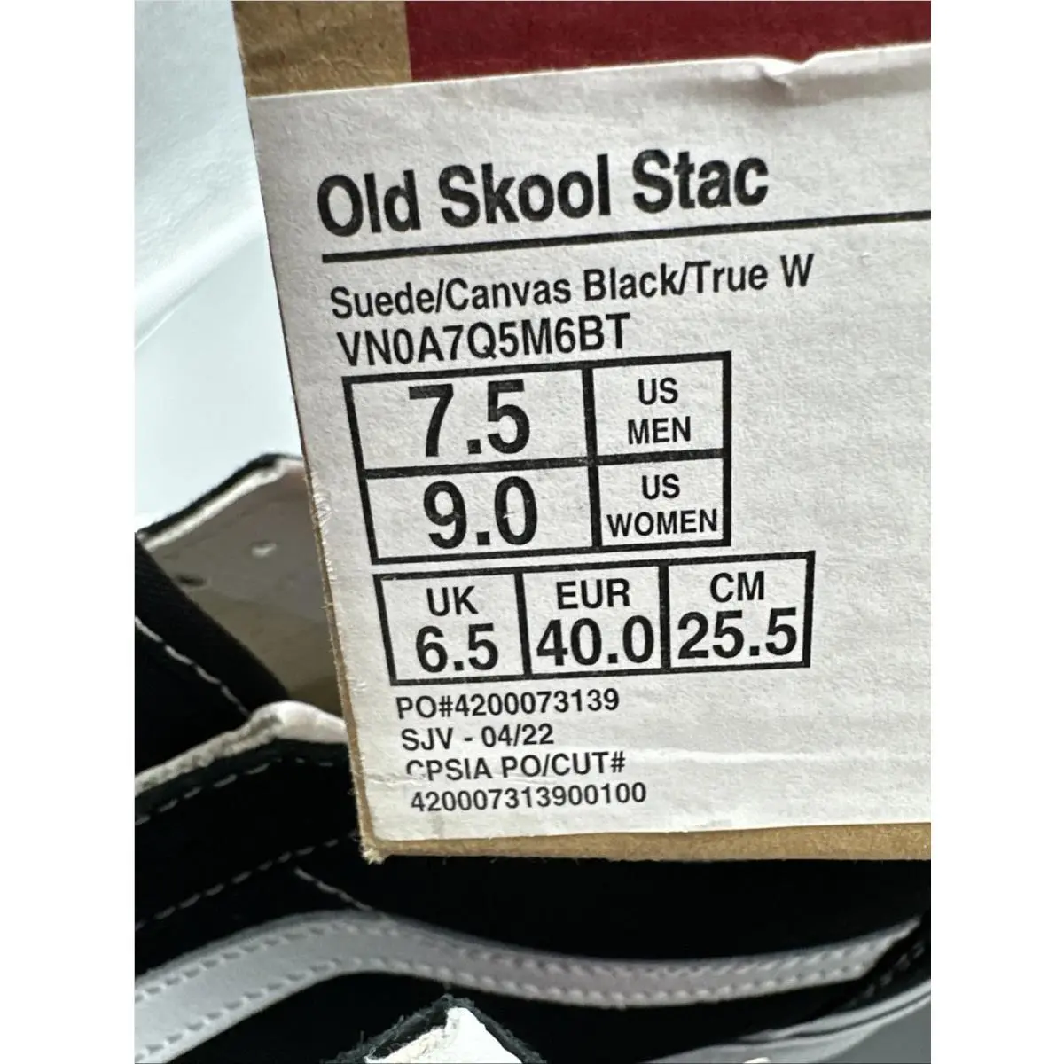 Vans shoes - VANS Old Skool - Old Skool - Unknown - Black 1