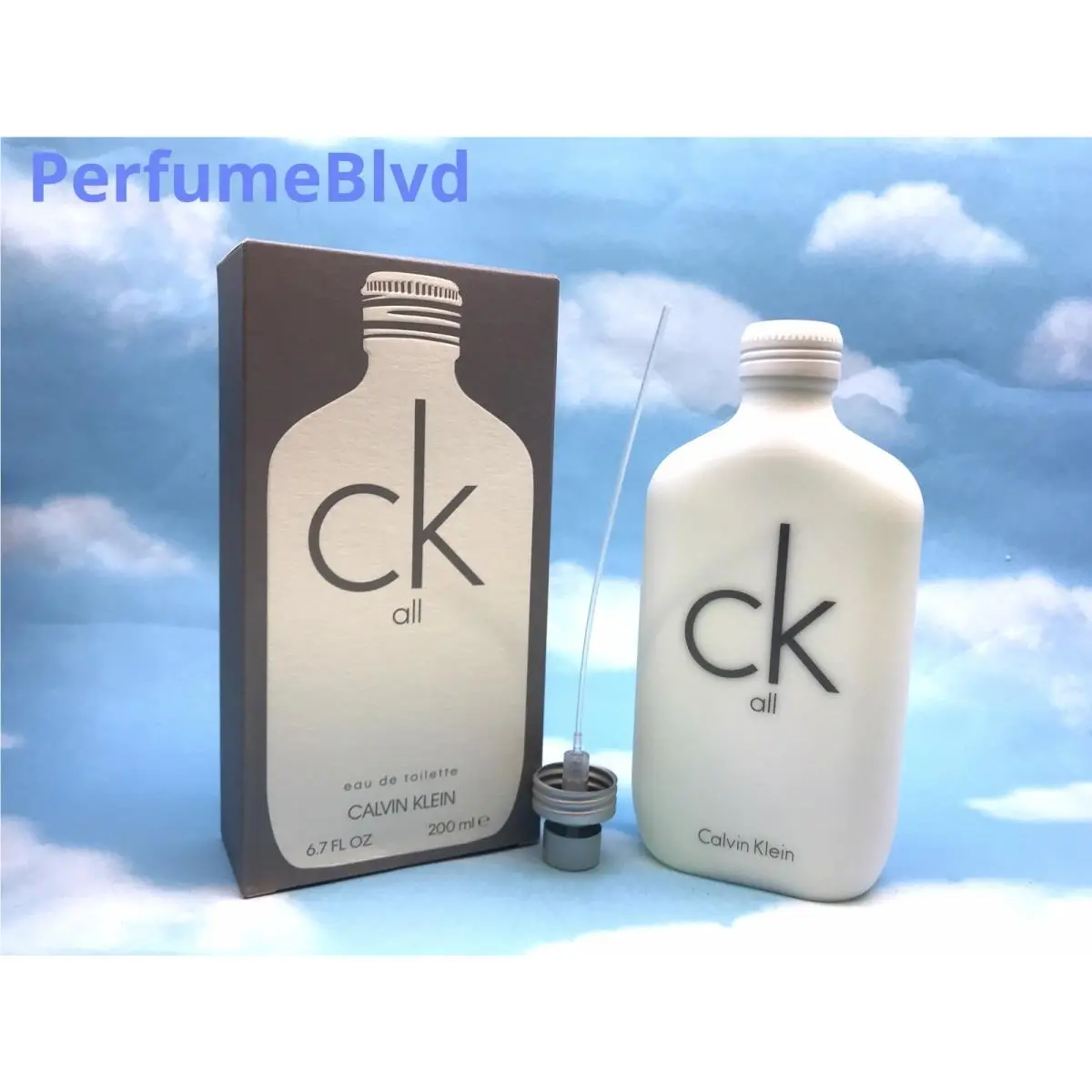CK All BY Calvin Klein 6.7 Fl.oz 200 ML Eau DE Toilette Spray For Men Box