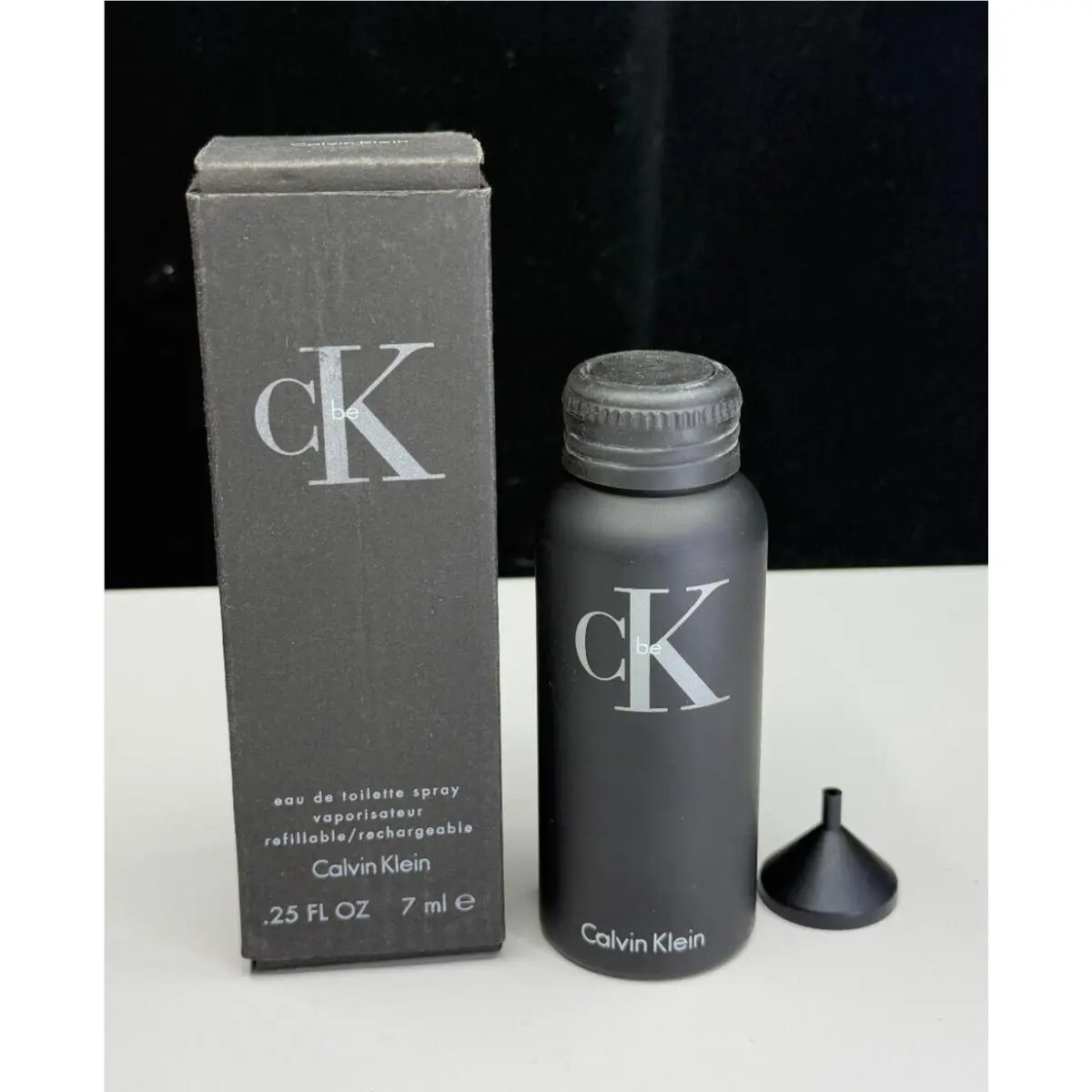 Calvin Klein Eau De Toilette Refillable Spray 0.25 oz Vintage