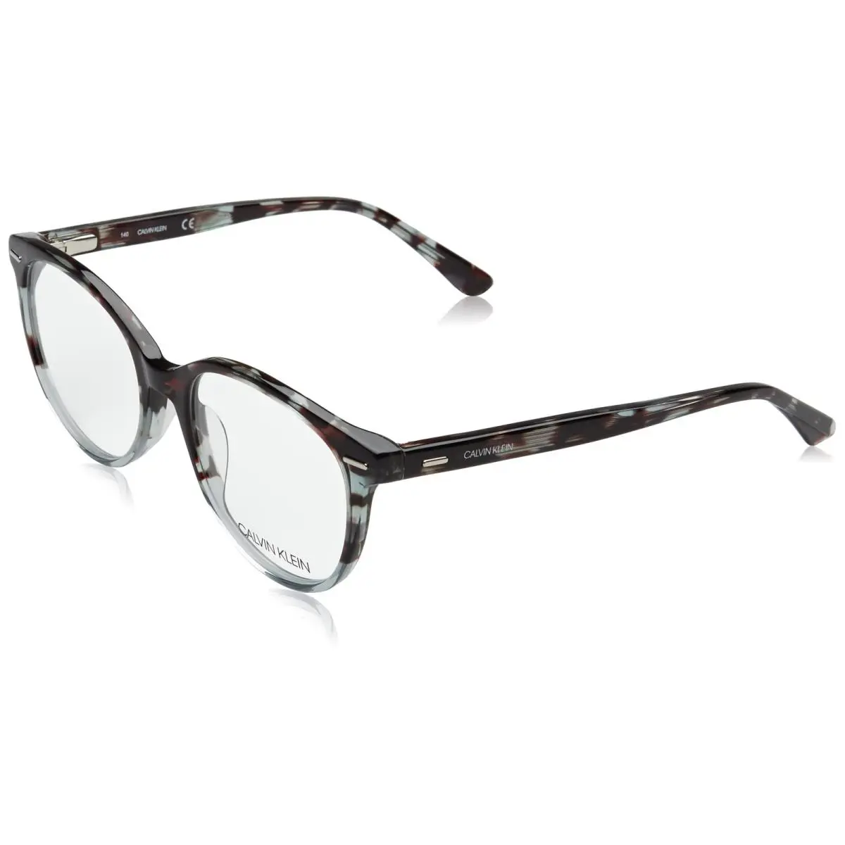Calvin Klein CK 21710 443 Aqua Tortoise Grey Eyeglasses 51/17/140