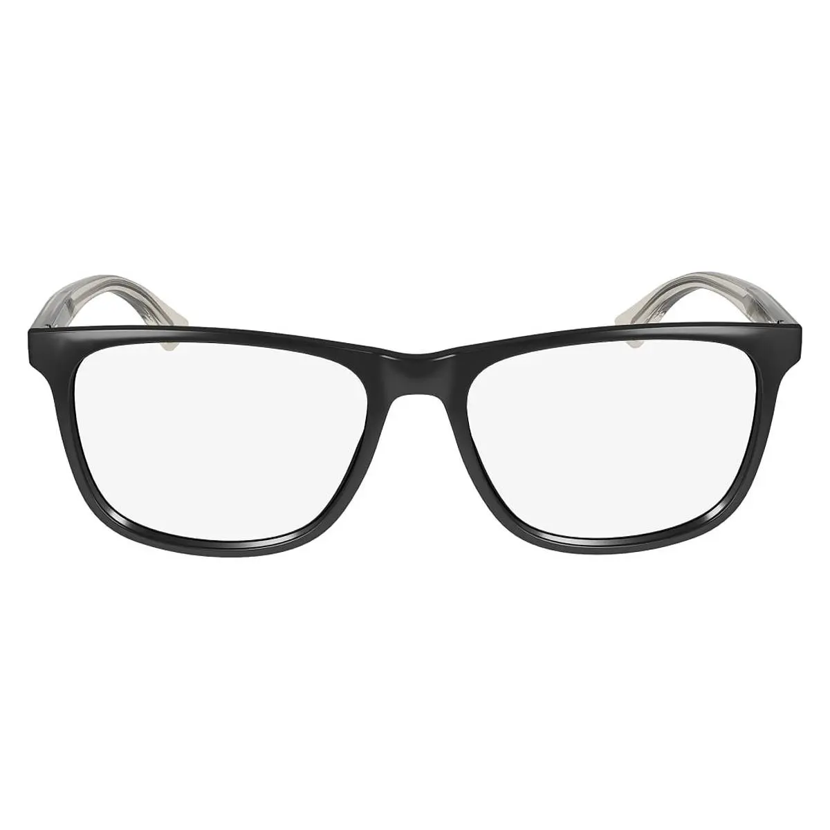 Calvin Klein Cko Eyeglasses Unisex Black 55mm - Frame: Black, Lens: Demo