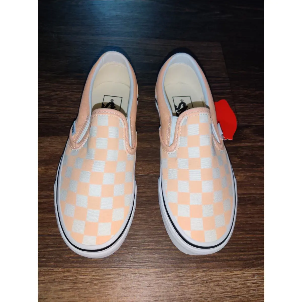 Vans shoes - Vans classic slip on - classic slip - VN0A38F7U77 - Peach 1