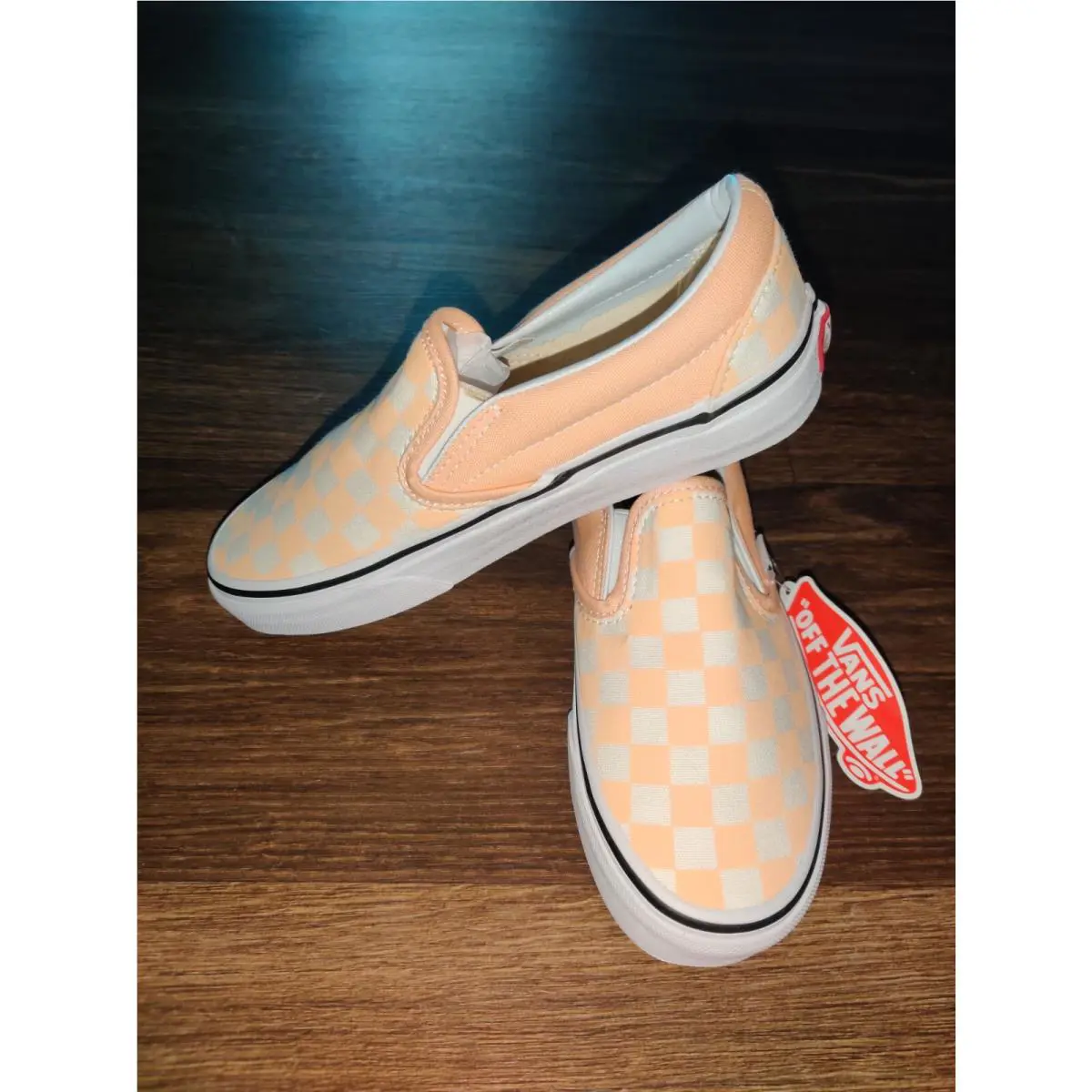 Vans shoes - Vans classic slip on - classic slip - VN0A38F7U77 - Peach 4