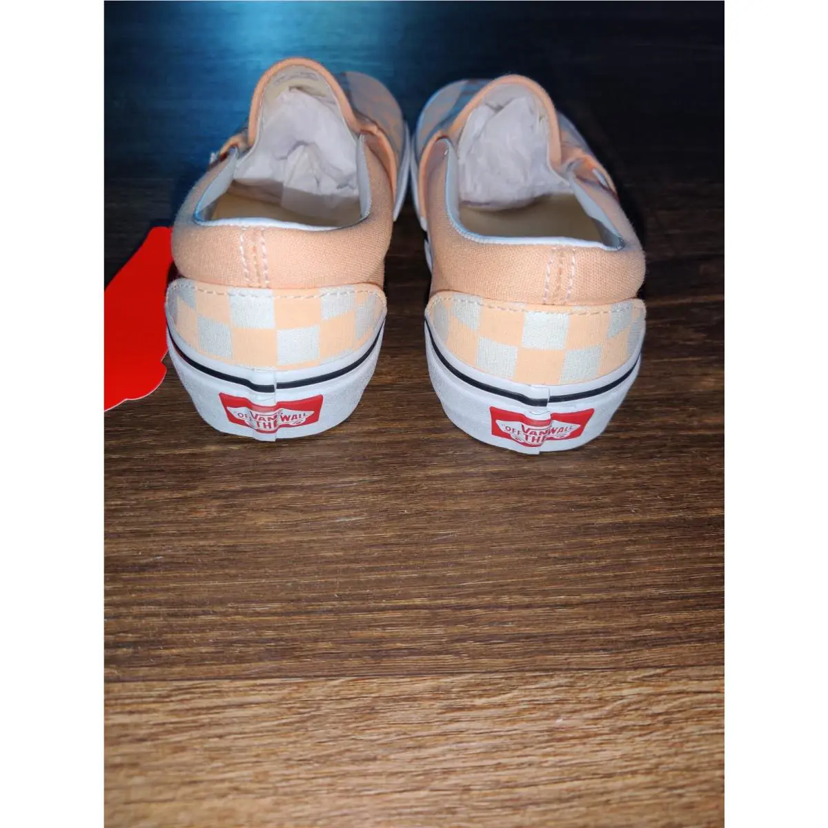 Vans shoes - Vans classic slip on - classic slip - VN0A38F7U77 - Peach 5