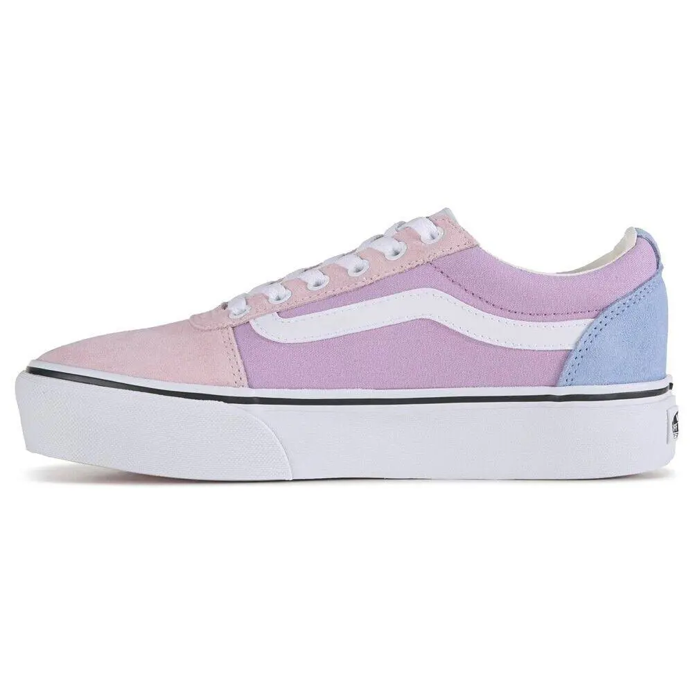 Vans shoes - VANS Ward - Ward - VN0A4UUVB18 - Color Block Light purple multi 12