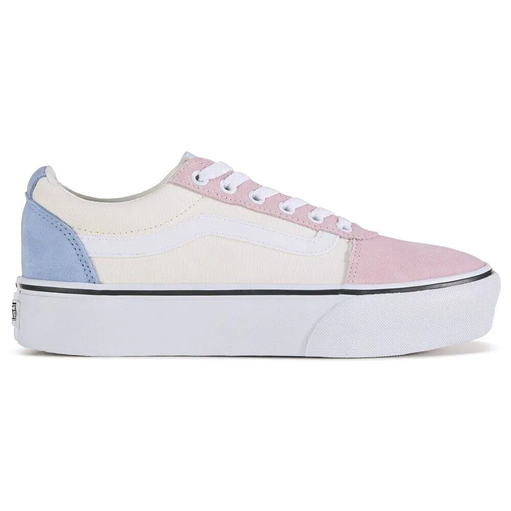 Vans shoes - VANS Ward - Ward - VN0A4UUVB18 - Color Block Light purple multi 13