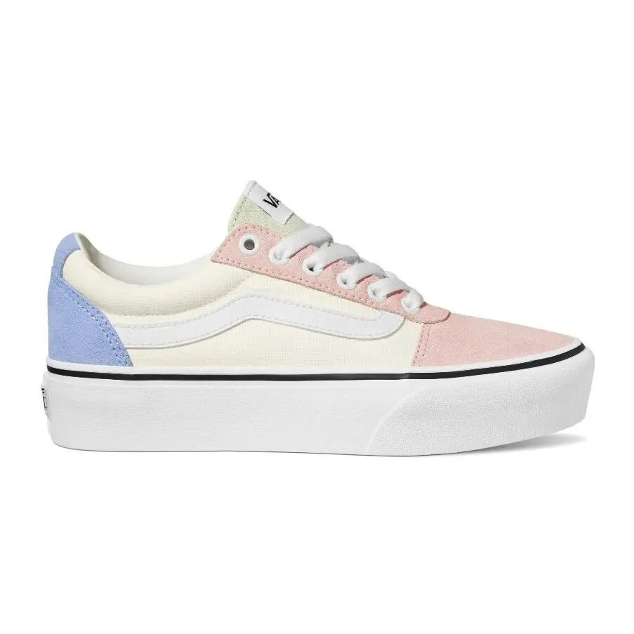 Vans shoes - VANS Ward - Ward - VN0A4UUVB18 - Color Block Light purple multi 5