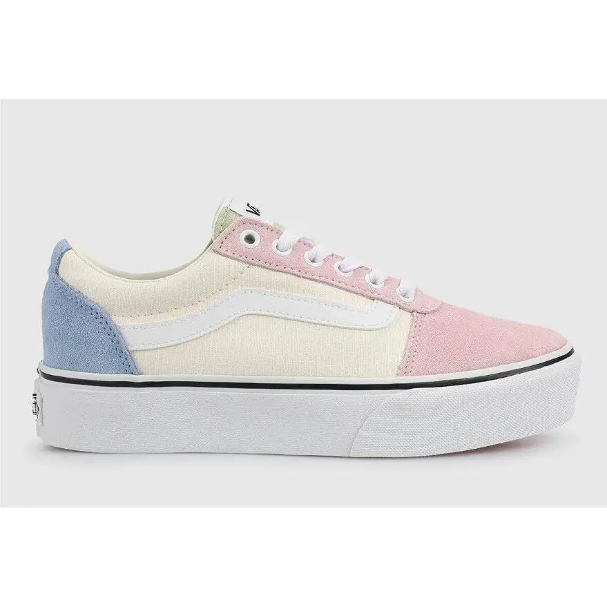 Vans shoes - VANS Ward - Ward - VN0A4UUVB18 - Color Block Light purple multi 8