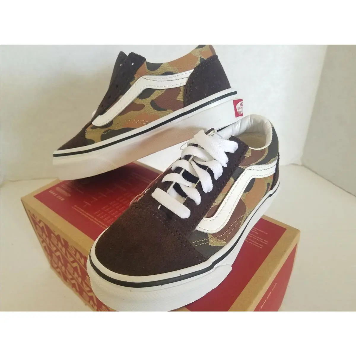 Vans shoes - Chacolate - Chacolate - Vintage Camo, Chacolate 3