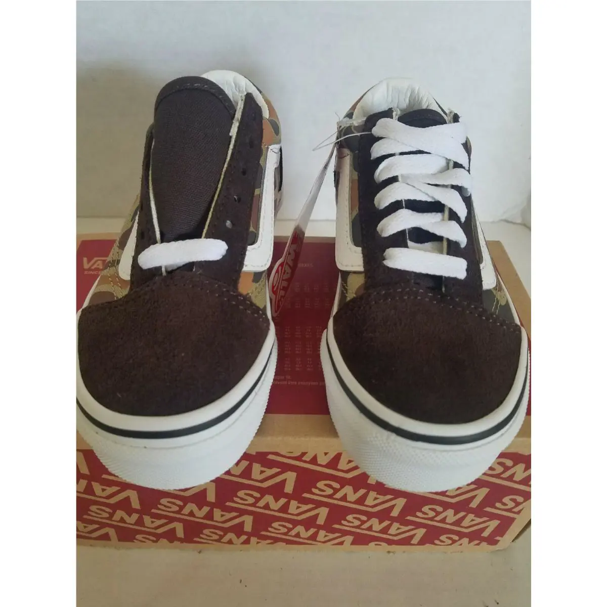 Vans shoes - Chacolate - Chacolate - Vintage Camo, Chacolate 0