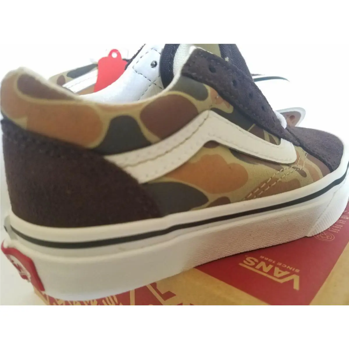 Vans shoes - Chacolate - Chacolate - Vintage Camo, Chacolate 1
