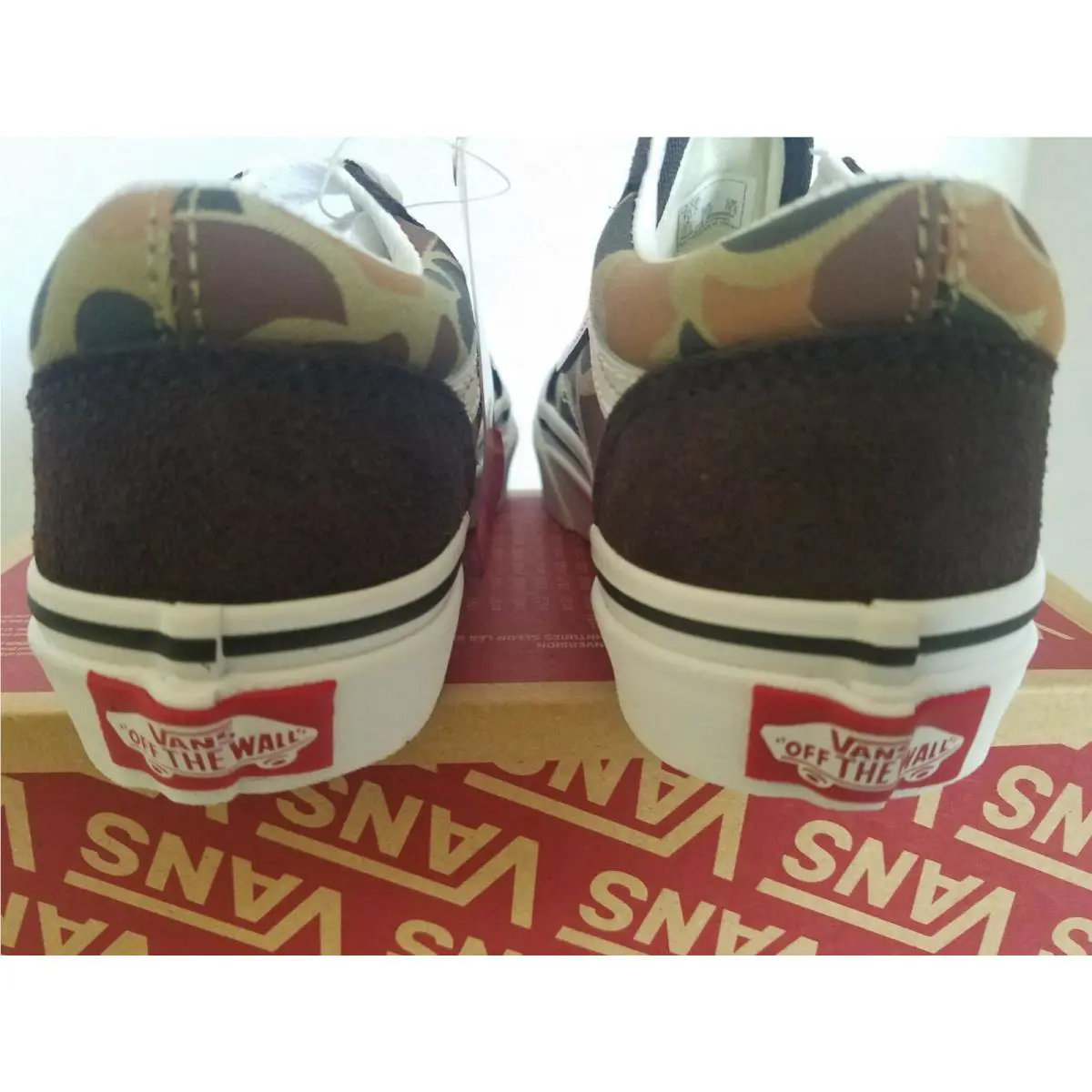 Vans shoes - Chacolate - Chacolate - Vintage Camo, Chacolate 4