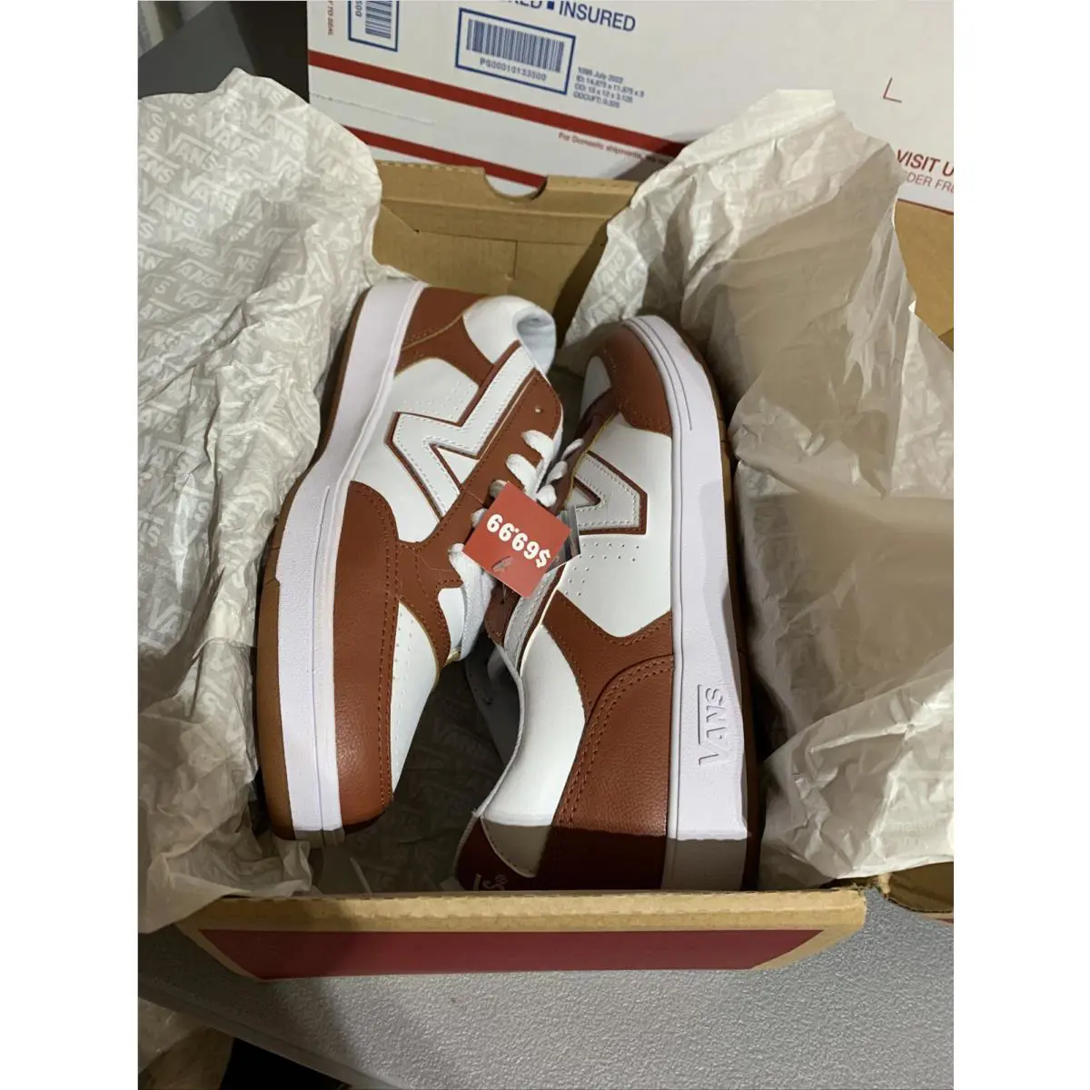 Vans shoes - VANS Lowland - Lowland - VN000BWBC9J - White 4