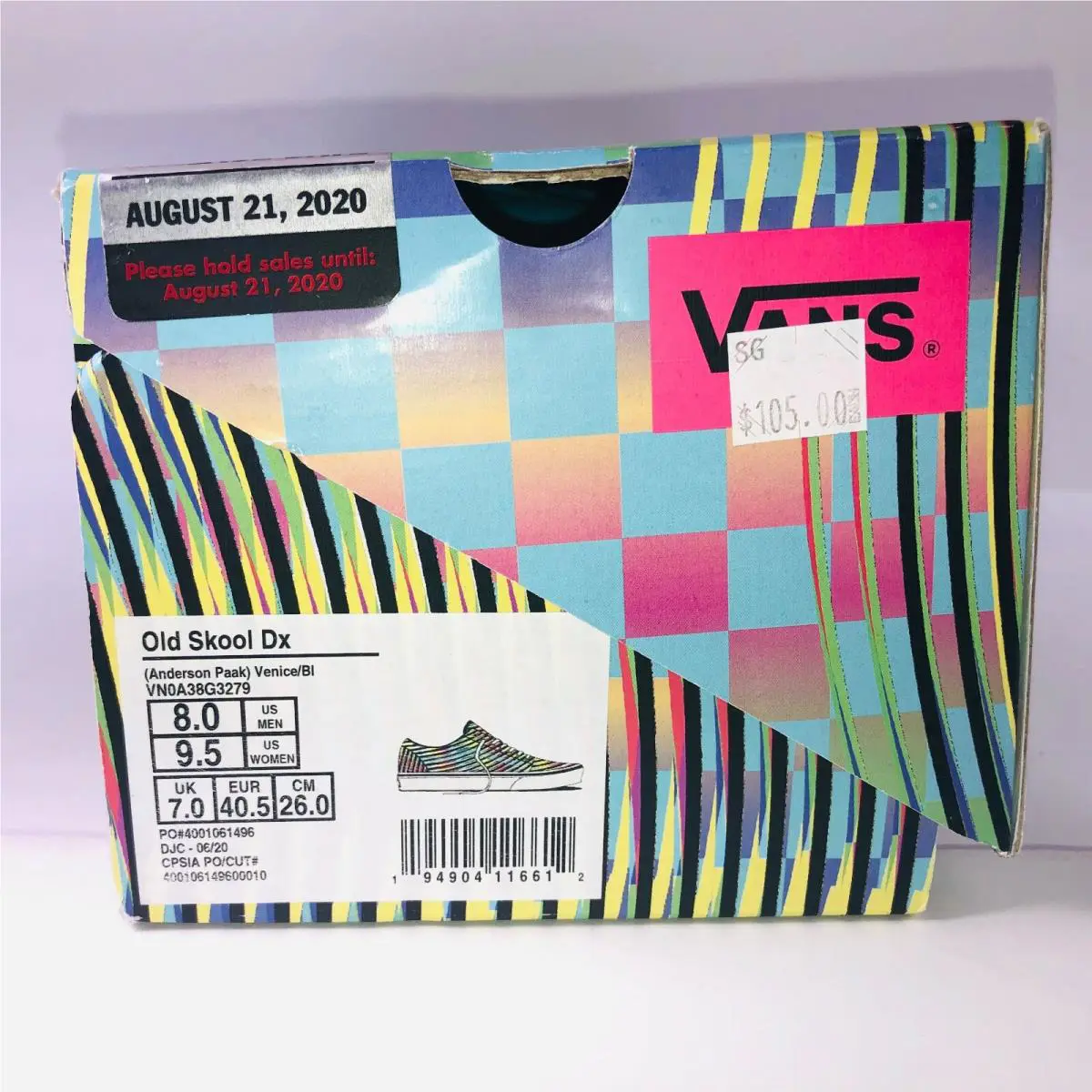 Vans shoes - VANS Old Skool DX Anderson Paak Venice - VN0A38G3279 - Multicolor, Manufacturer: Venice (UPC: 194904116162) 7