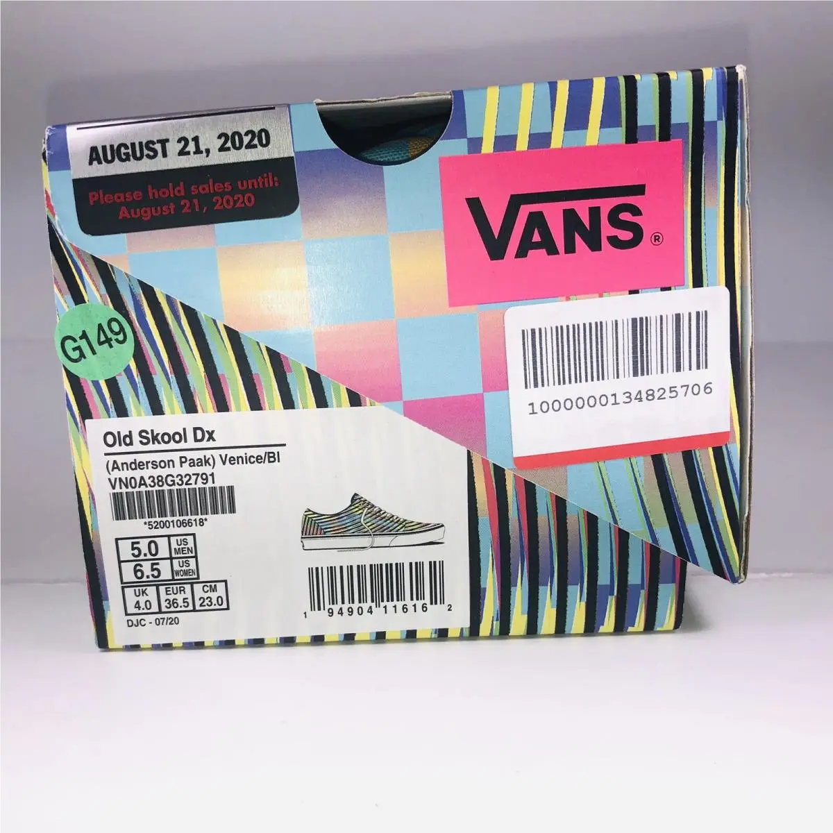 Vans shoes - VANS Old Skool DX Anderson Paak Venice - VN0A38G3279 - Multicolor, Manufacturer: Venice (UPC: 194904116162) 7
