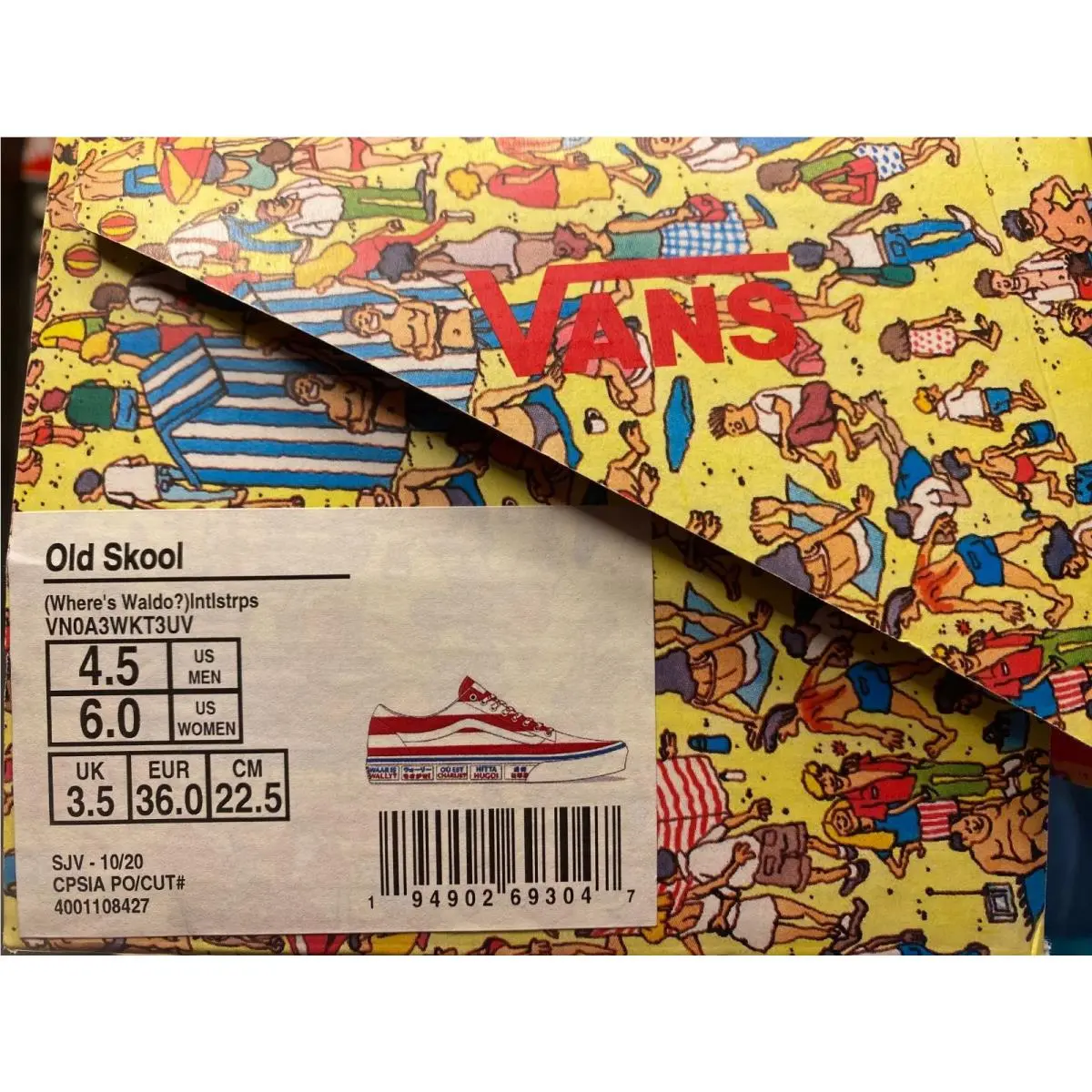 Vans shoes - VANS Old Skool - Old Skool - VN0A3WKT3UV - Multicolor 0