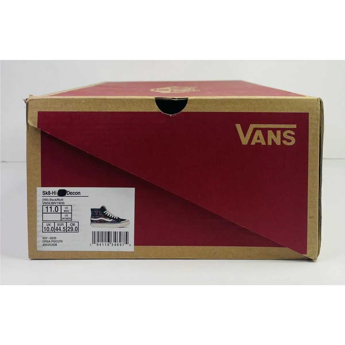Vans shoes - VANS Sk8-Hi - VN0A3MV1W95 - (V66) Black/Multi 5