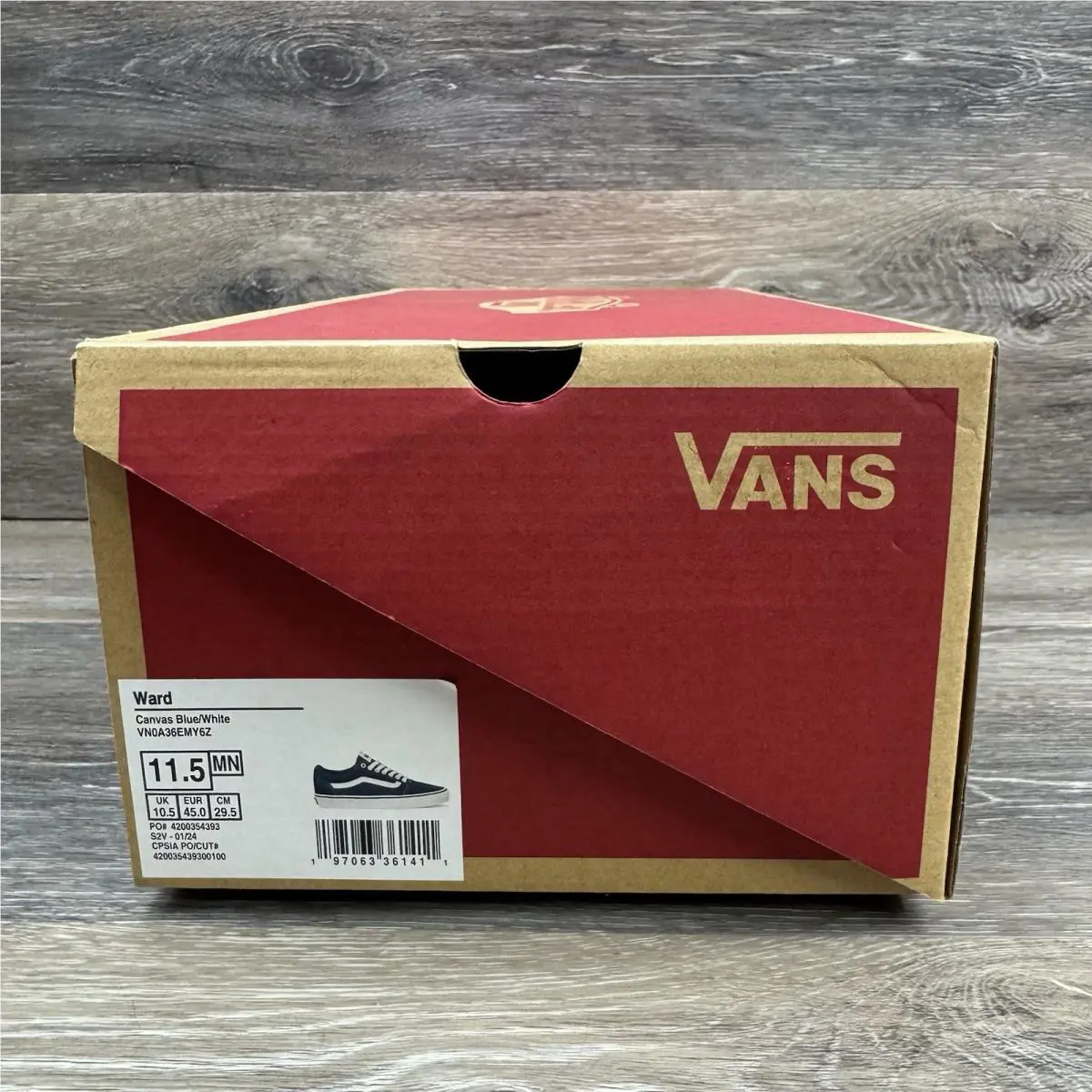 Vans shoes - VANS Ward - Ward - VN0A36EMY6Z - Blue (UPC: 197063361404) 11